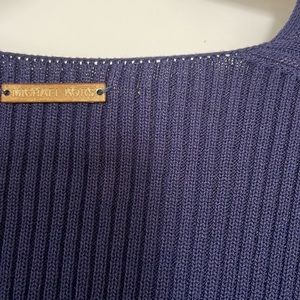 Michael Kors Navy Blue Sweater Cardigan